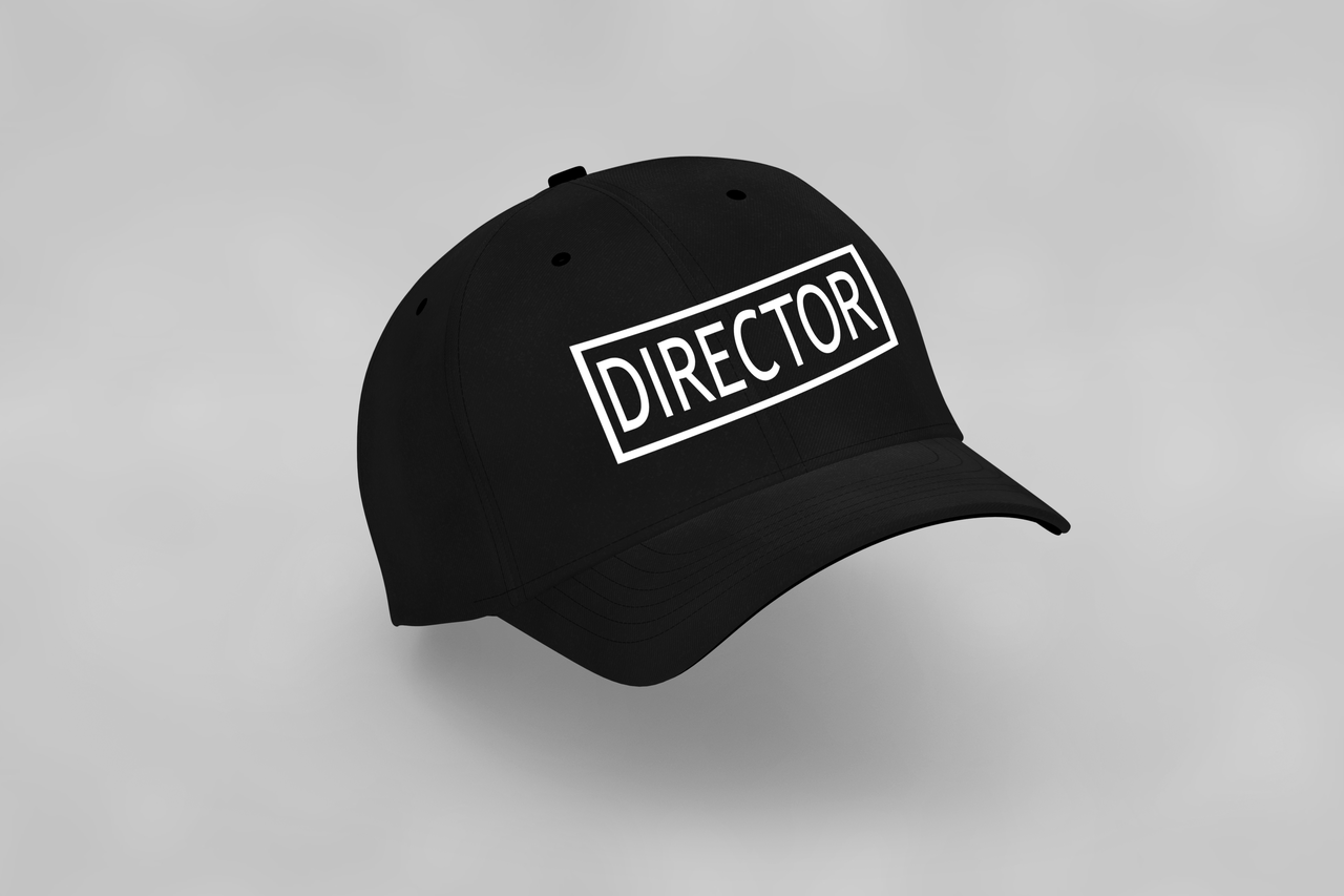 Кепка чорна "DIRECTOR"