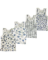 Майка цветная детская мальчику , хлопок 100% без синтетики , летняя детская майка мальчику 1 2 3 4 5 6 7 8 лет