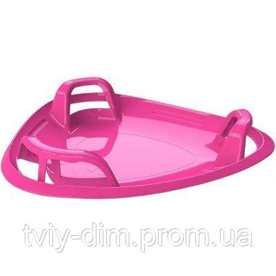 Санки Active Baby ледянка 60 см розовая (06551/011) (код 1368609)