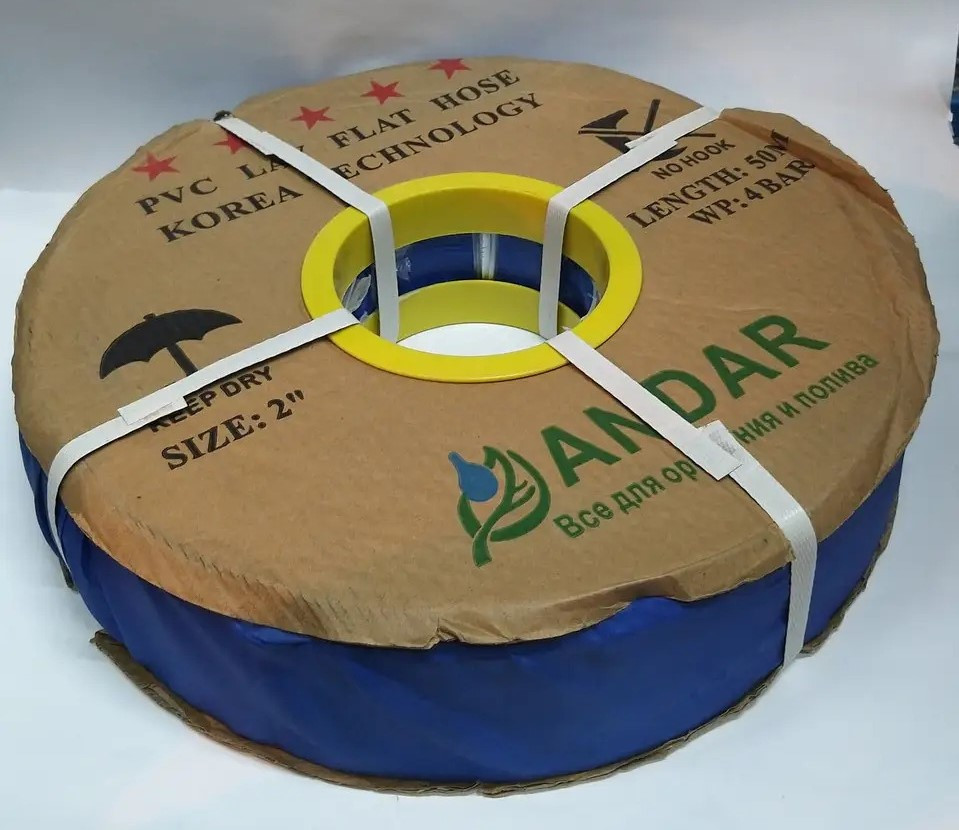 Магістральний шланг лейфлет (Layflat) ANDAR 6" (150 мм) 4Бар 100 м