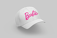 Бейсболка жіноча чорна  "Barbie", фото 3