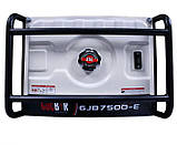 Генератор бензиновий Gucbir GJB-7500-E (ном 6,5 КВт, макс 8,7 кВА), фото 6