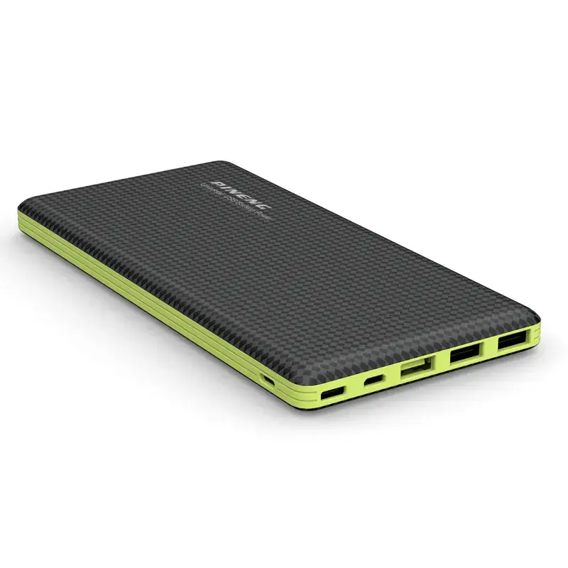 Портативний зарядний пристрій Power Bank Pineng PN-917 20000mAh (Чорний), фото 1