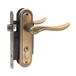 Комплект Ручки на планці MVM/ LINDE A-1295 PZ MACC матова бронза