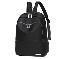 Рюкзак жіночий чорний із нейлонової тканини 358G