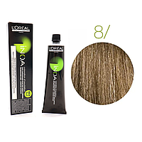 Крем-краска для волос L'Oreal Professionnel INOA Mix 1+1 №8 Светлый блонд 60 мл