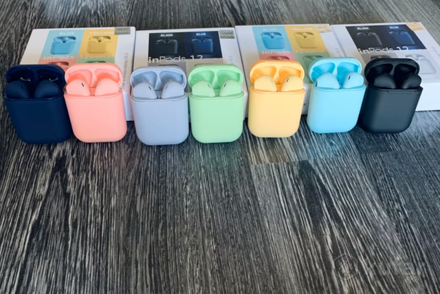 Купити InPods i12 TWS Чорні Бездротові bluetooth навушники та гарнітури ...