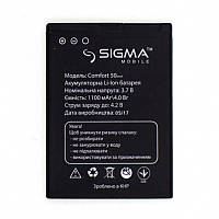 Аккумулятор для Sigma Comfort 50 Light DS Tinol (1100 mAh)