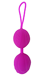 Кульки Кегеля Sex Toys (Фіолетові). Вагінальні кульки зі зміщеним центром.Тренажер для м'язів тазового дна, фото 6