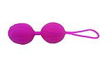 Кульки Кегеля Sex Toys (Фіолетові). Вагінальні кульки зі зміщеним центром.Тренажер для м'язів тазового дна, фото 5