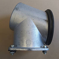 Патрубок перехідний (трійник алюміневий) у зборі 6437-1109713