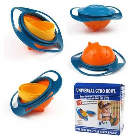 Дитяча тарілка непроливайка Gyro Bowl B 006