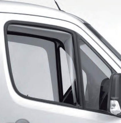 Дефлектор на вікна (вітровики) FORD (Форд) Transit LONG (V184/V347) 2000-2014 Sunplex Sport L-тип (компл. 2 шт.)