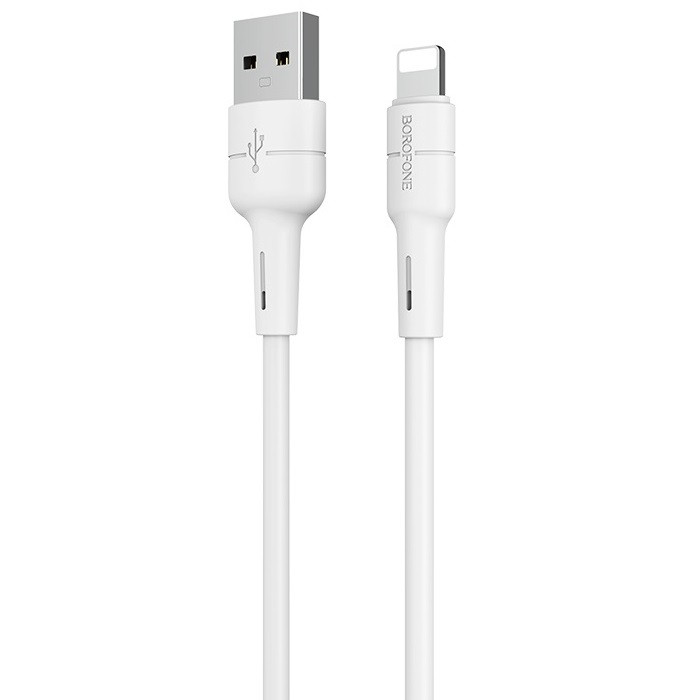 Кабель Lightning Apple BOROFONE BX30 |1м| Белый, фото 1