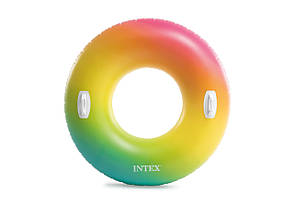 Надувний круг із ручками Intex 58202 (122 см), фото 2