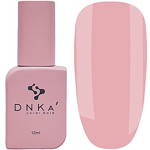 Каучукова база DNKa Cover Base №0034 Modest, 12 мл рожева