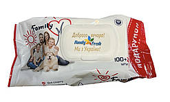 Серветки вологі для рук 120шт/уп.