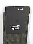 Чоловічі високі трекынгові шкарпетки GA, розмір 41-45 12 пар/уп зелені, фото 2