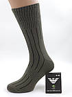 Чоловічі високі трекынгові шкарпетки GA, розмір 41-45 12 пар/уп зелені, фото 3
