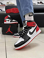 Мужские кроссовки Nike Air Jordan 1 RED (ТОП качество) ||
