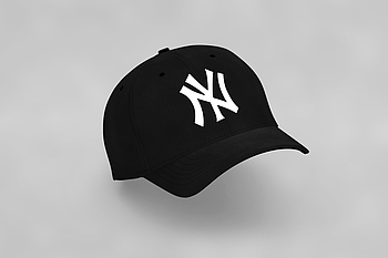 Кепка чорна 5-клинка  "Brand Yankees" - 2681