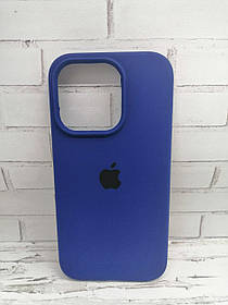 Чохол на iPhone 14 Pro накладка бампер протиударний Original Soft blue cobalt