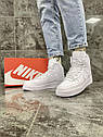 Чоловічі кросівки Nike Air Force High White ||, фото 4