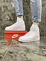 Чоловічі кросівки Nike Air Force High White ||, фото 8