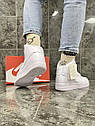 Чоловічі кросівки Nike Air Force High White ||, фото 9