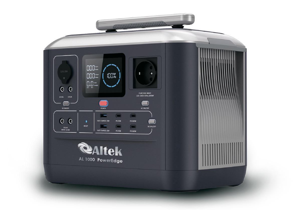 Портативна електростанція Altek AL 1000 PowerEdge