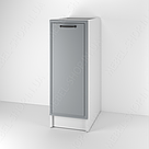 Вузька тумба підлогова для кухні на 2 відділення 300 мм Стандартні кухонні модулі з МДФ фасадами, фото 3