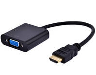 Конвертер видео адаптер HDMI VGA переходник #100019