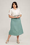 Спідниця Валерія м'ята 50 (101462), фото 3