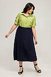 Спідниця Валерія синій 50 (101463) 52 50, фото 3