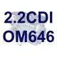 Компресор кондиціонера (двигун: OM646) 2.2CDI