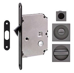 Комплект для розсувних міжкімнатних дверей Fimet 3667R F15 антрацит