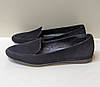 STTOPA Розміри 36-44. Туфлі лофери великих розмірів із натуральної шкіри. 177-3644 Чорні, фото 2