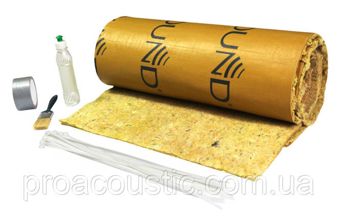 НАБІР ДЛЯ ЗВУКОІЗОЛЯЦІЇ ВОДОСТОЧНИХ ТРУБ TECSOUND INSULATION PIPE, фото 1