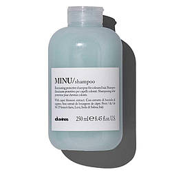Захисний шампунь для збереження косметичного кольору волосся Davines Essential Haircare New Minu Shampoo 250 мл