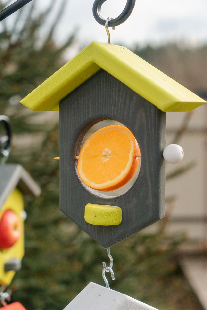 Годівничка для птахів Екзотик антрацит, фото 1