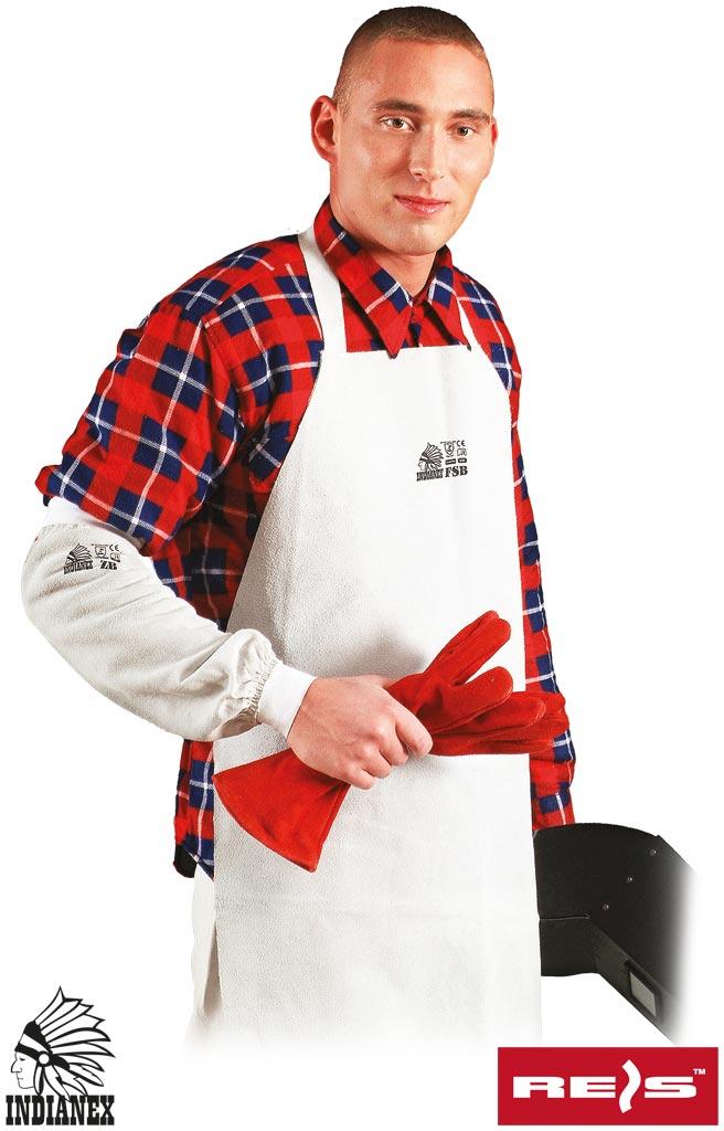 Фартук кожаный сварщика REIS FSB JS UNI (60X90) (ID#1805452589), цена ...