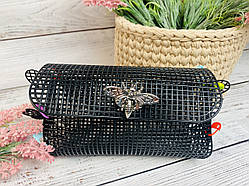 Канва пластикова чорна для сумки (43 х 46 см).