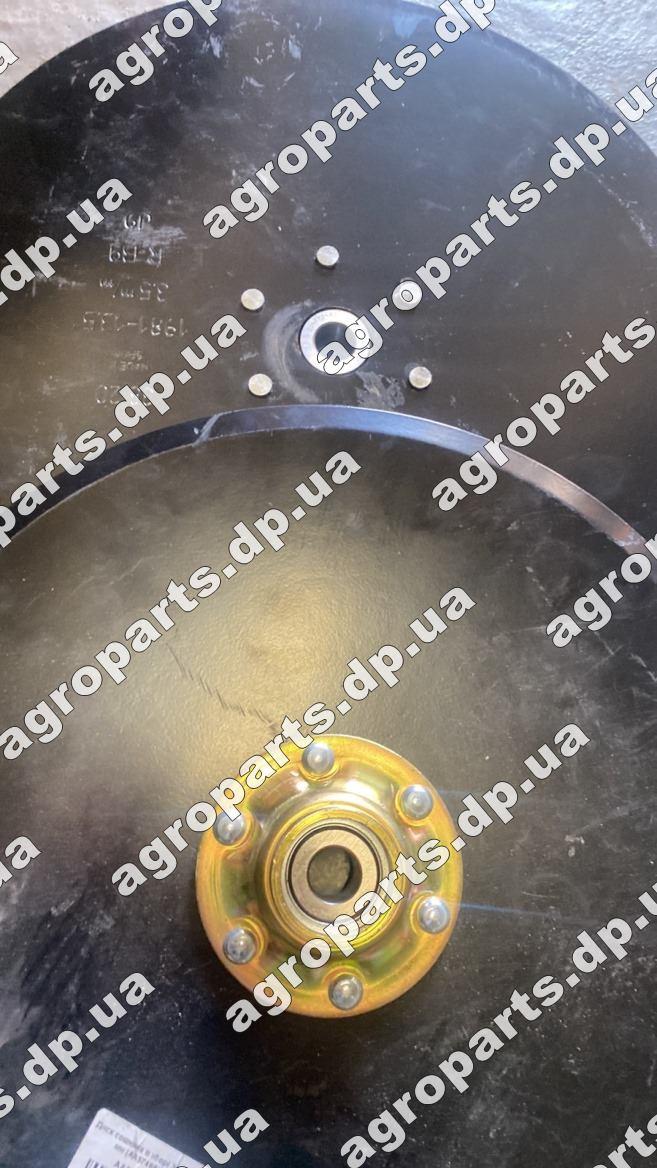 Диск aa57467 добрив 13,5" в сборе Аналог aa39004 запчастини DISK COLTER & BEARING аа39004