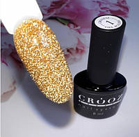 Гель-лак светоотражающий (золото) Crooz Crystal Gel Polish №01 8 мл