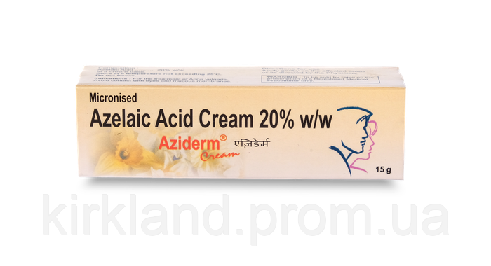 Купити Азелаїнова кислота крем 20% Azelaic Aziderm, ціна 370 грн - Prom ...