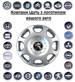 Автомобільні ковпаки SKS 208 R14 к-т 4 шт. Ковпаки на диски з логотипом авто