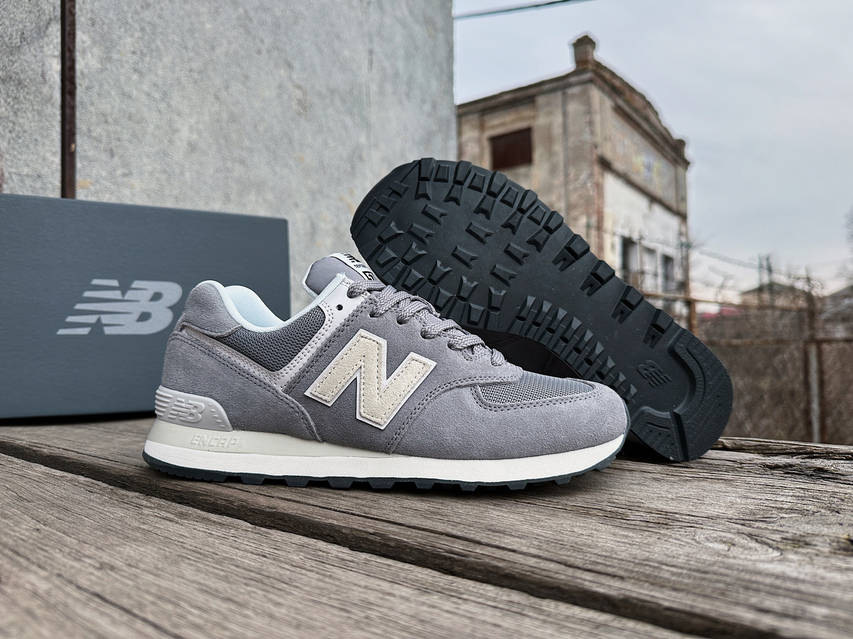 Мужские кроссовки New Balance 574 U574UL2 серые Оригинал: продажа