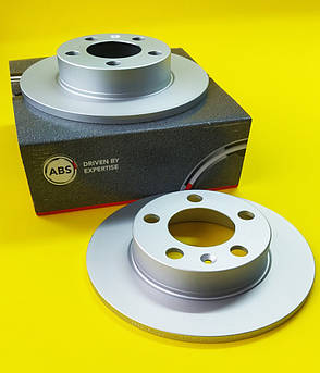 Задній гальмівний диск Skoda Roomster 2006 - 2015  ⁇  Диск гальмівний Шкоду Рапід, фото 3