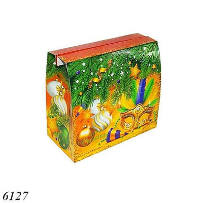 Новорічна коробка Маскарад 1000 гр (10шт)