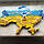 Годинники настінні з епоксидної смоли ручної роботи "Карта України" (ЧЭС00000007), фото 3